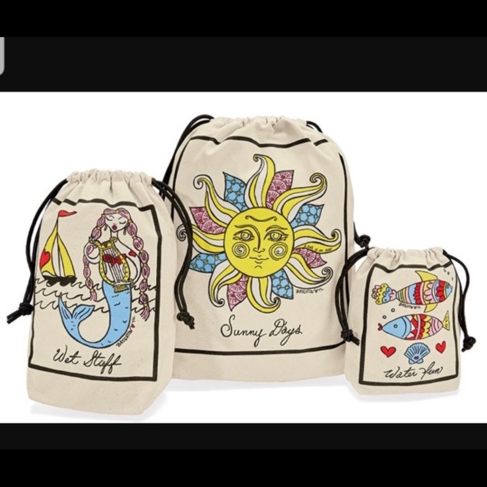 Brighton 3 piece travel bags, new.